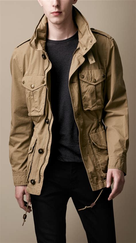 men's field jacket burberry|Burberry bomber jacket men's.